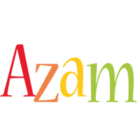 Azam birthday logo