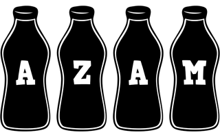 Azam bottle logo