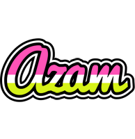 Azam candies logo