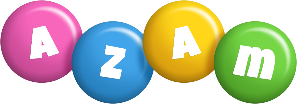 Azam candy logo
