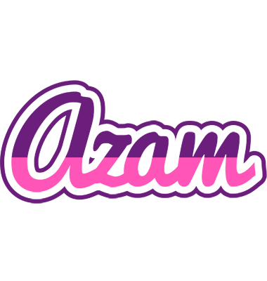 Azam cheerful logo
