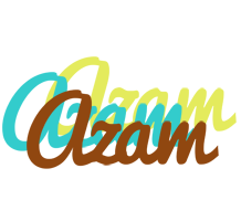 Azam cupcake logo