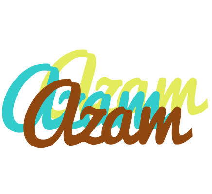 Azam cupcake logo