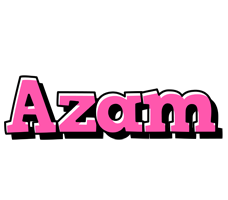 Azam girlish logo