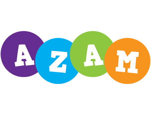 Azam happy logo