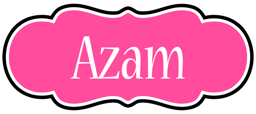 Azam invitation logo
