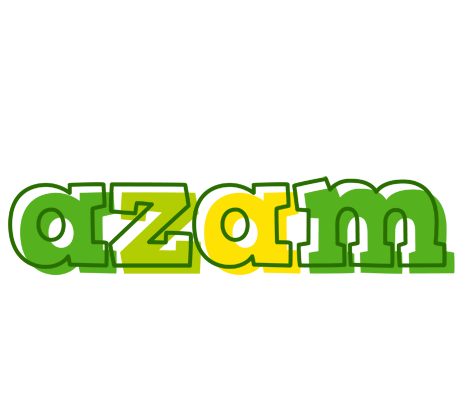 Azam juice logo