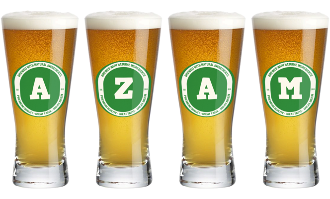 Azam lager logo