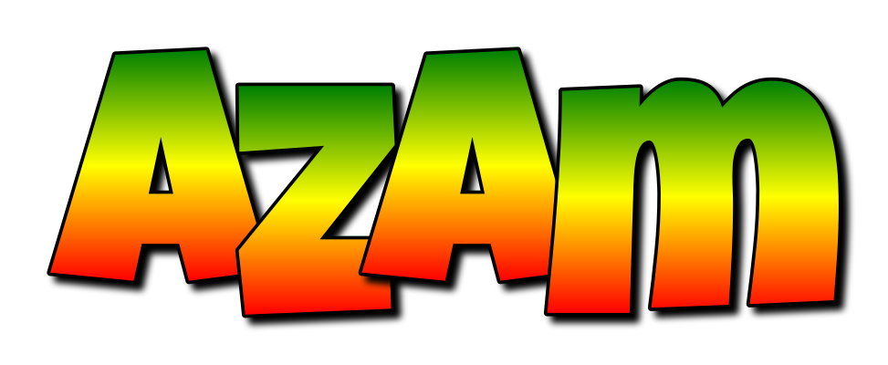 Azam mango logo