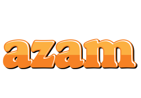 Azam orange logo