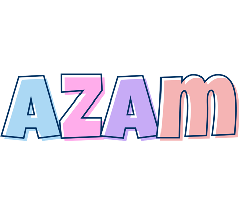 Azam pastel logo