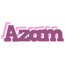 Azam relaxing logo
