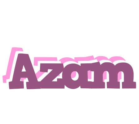Azam relaxing logo