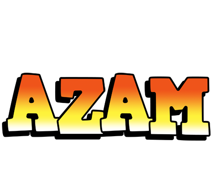 Azam sunset logo