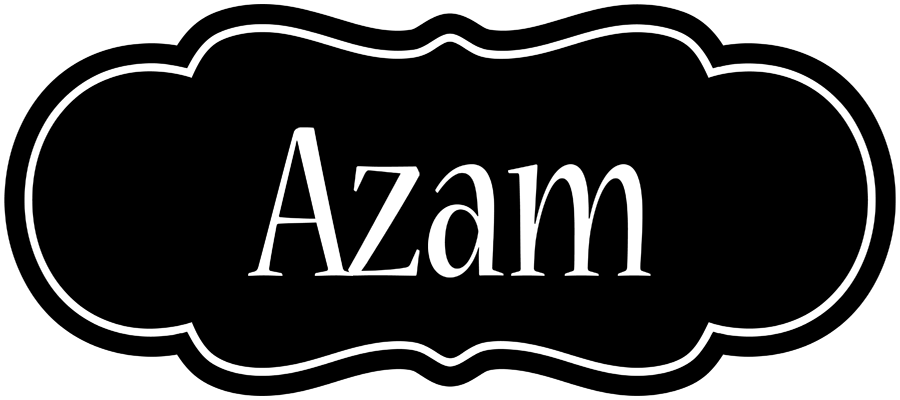 Azam welcome logo