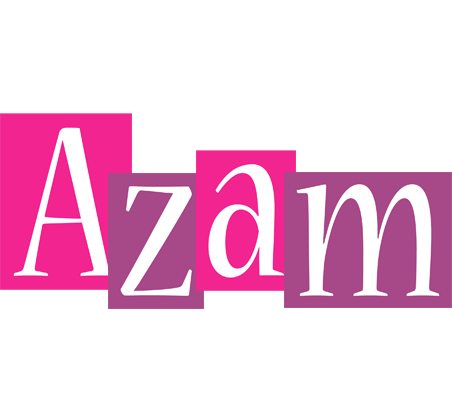Azam whine logo