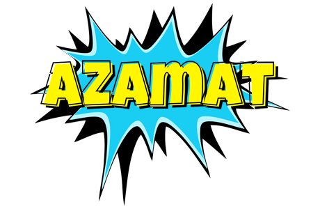 Azamat amazing logo