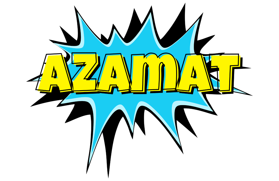 Azamat amazing logo