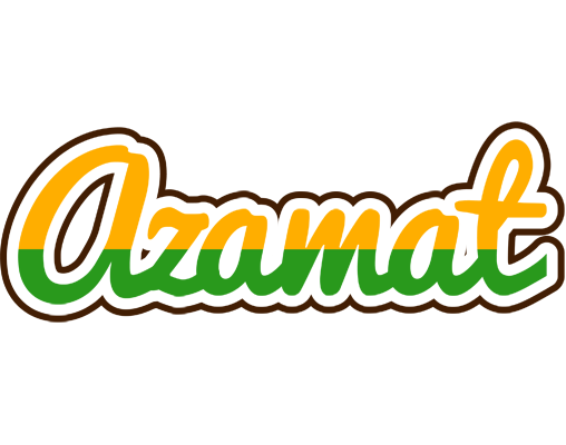 Azamat banana logo