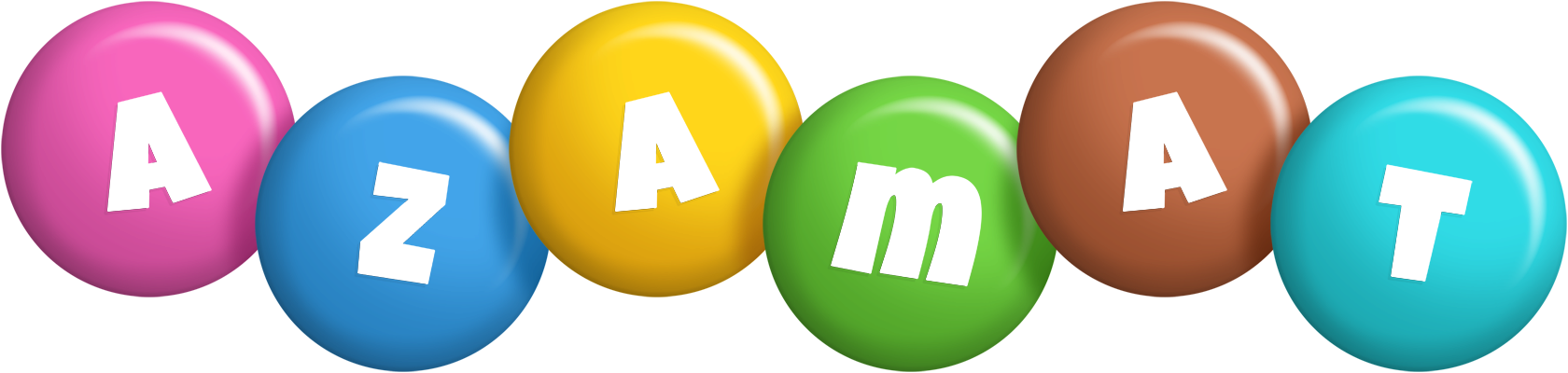 Azamat candy logo