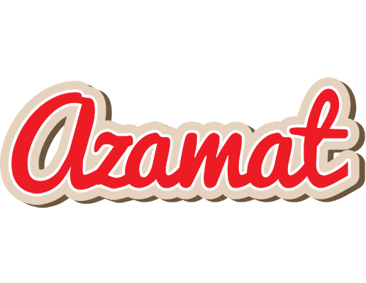 Azamat chocolate logo