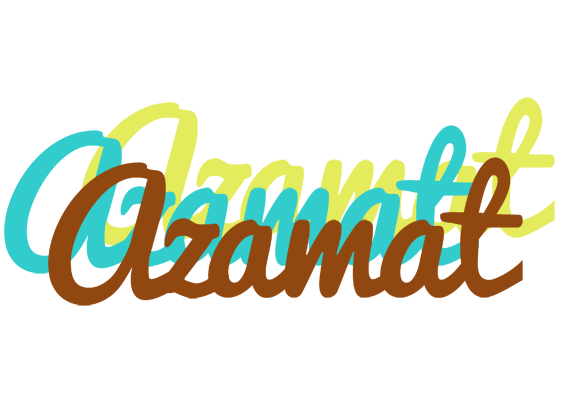 Azamat cupcake logo
