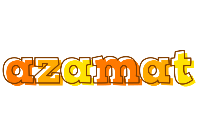 Azamat desert logo