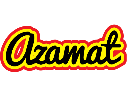 Azamat flaming logo