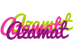 Azamat flowers logo