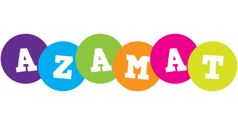Azamat happy logo