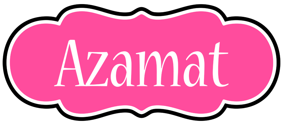 Azamat invitation logo