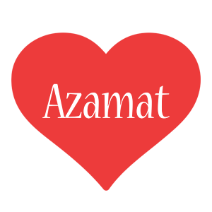 Azamat love logo