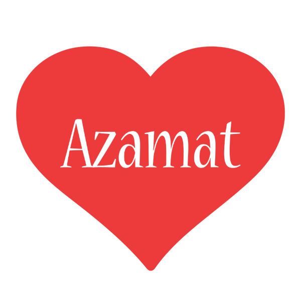 Azamat love logo