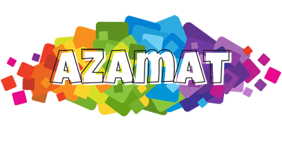 Azamat pixels logo