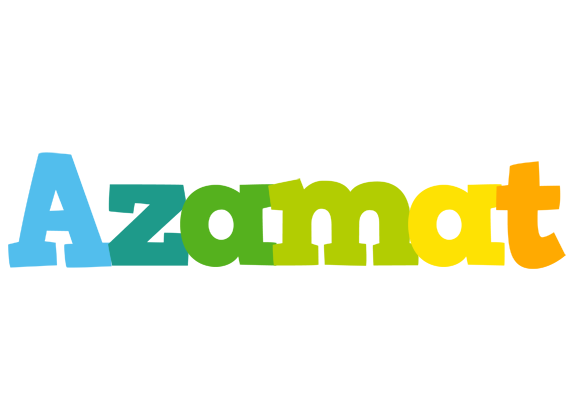 Azamat rainbows logo
