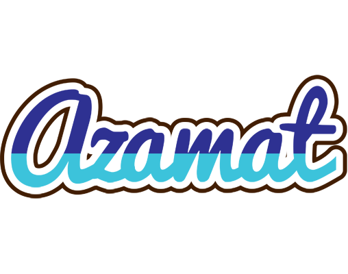 Azamat raining logo
