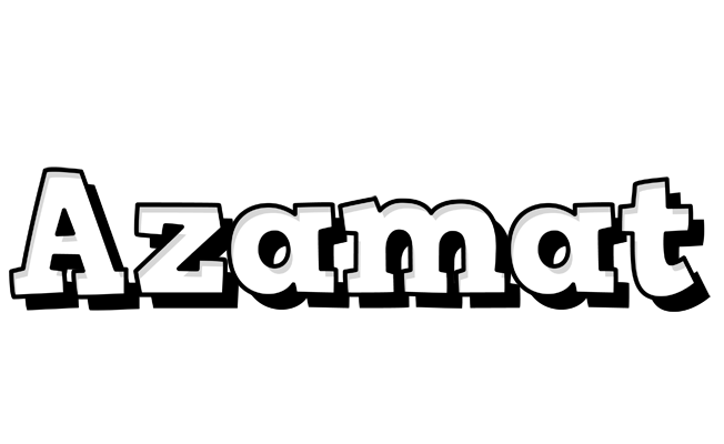 Azamat snowing logo