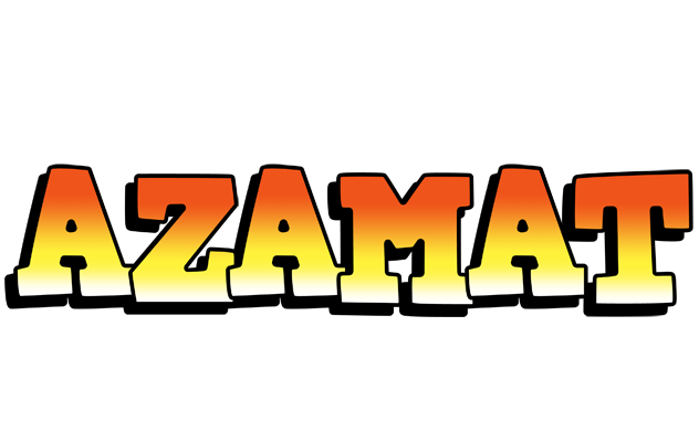 Azamat sunset logo