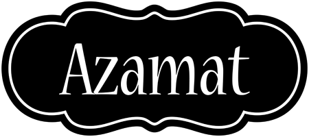 Azamat welcome logo
