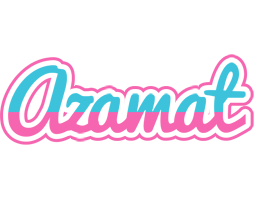 Azamat woman logo