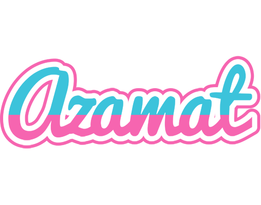 Azamat woman logo
