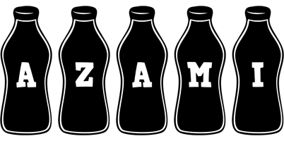 Azami bottle logo