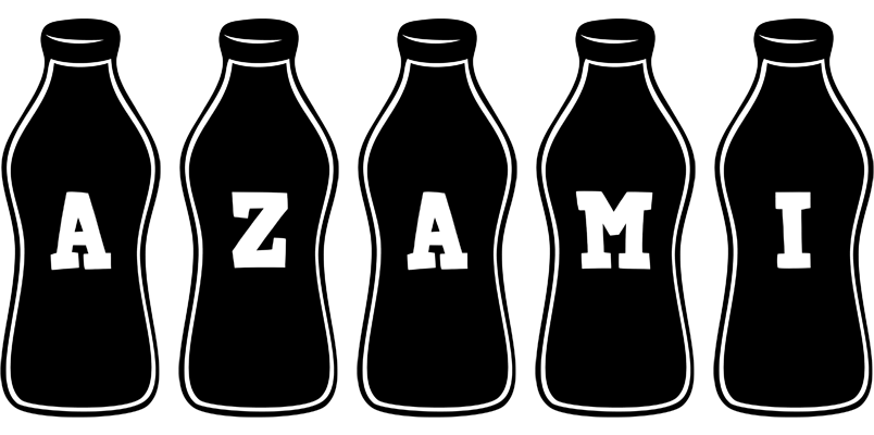 Azami bottle logo
