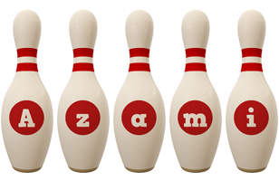 Azami bowling-pin logo