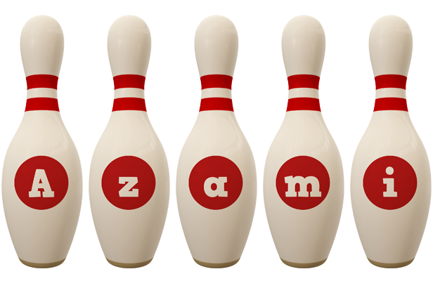 Azami bowling-pin logo