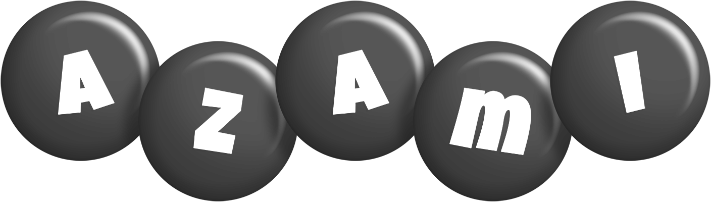Azami candy-black logo