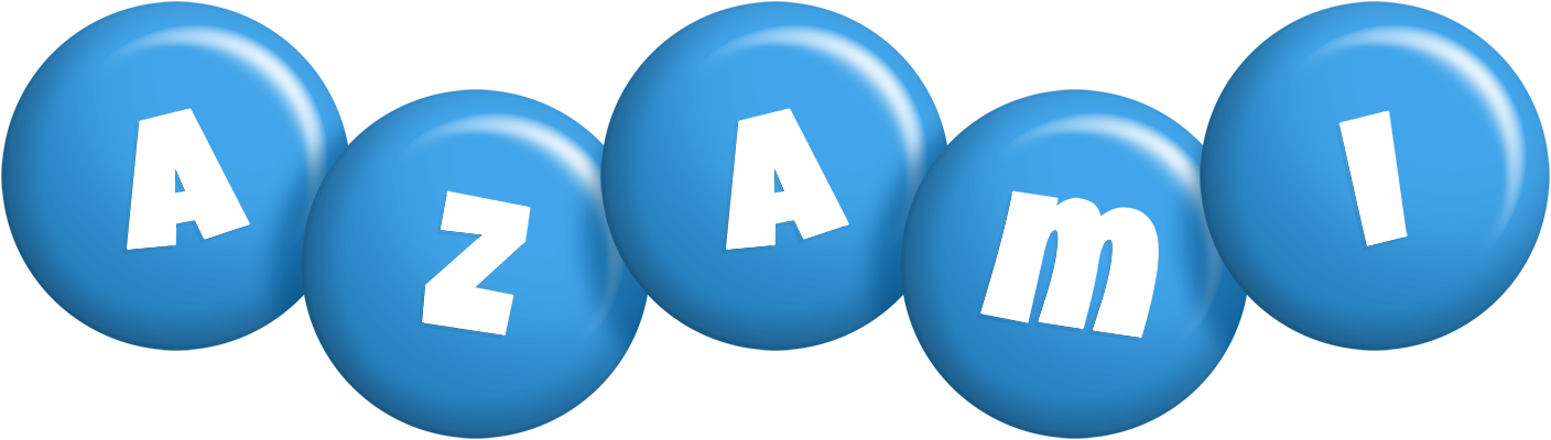Azami candy-blue logo