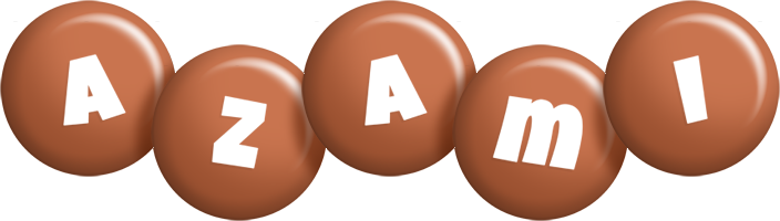 Azami candy-brown logo