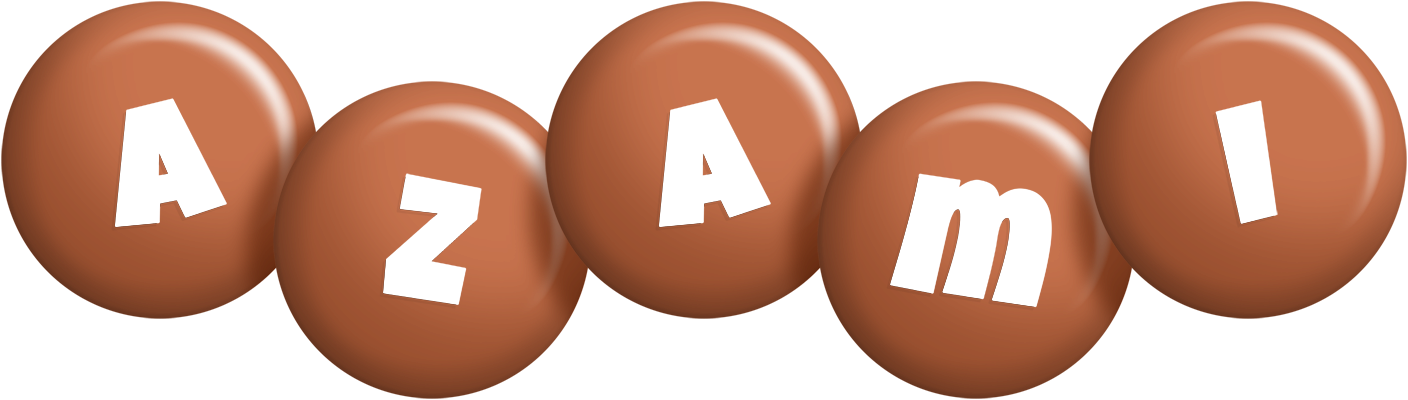 Azami candy-brown logo