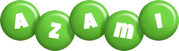 Azami candy-green logo